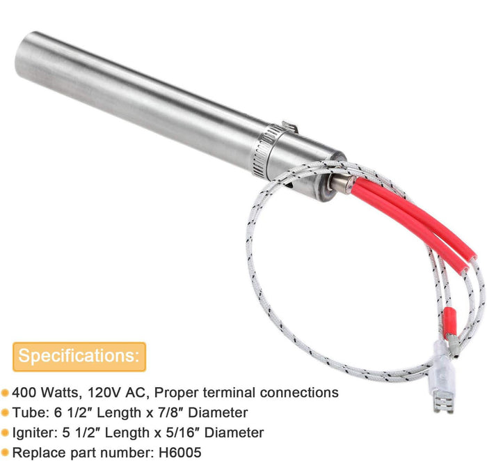 Stove Igniter Replacement H6005 for Lennox Country Winslow PI40 PS40 Pellet Stoves
