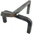 Super Heavy Duty Wood Log Lifter (14-1/4 Inch) for Wood Fire Pizza Oven, Logs Support Rack, Wood Holder
