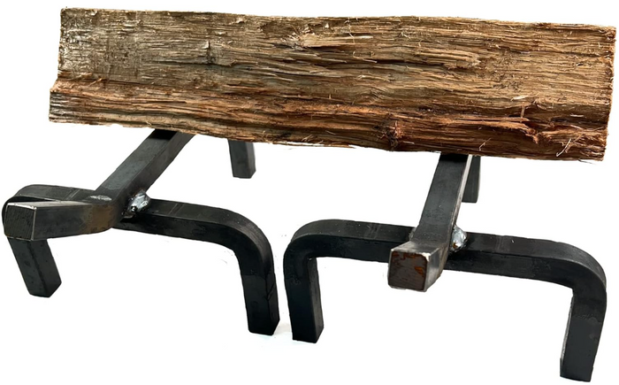 Super Heavy Duty Wood Log Lifter (14-1/4 Inch) for Wood Fire Pizza Oven, Logs Support Rack, Wood Holder
