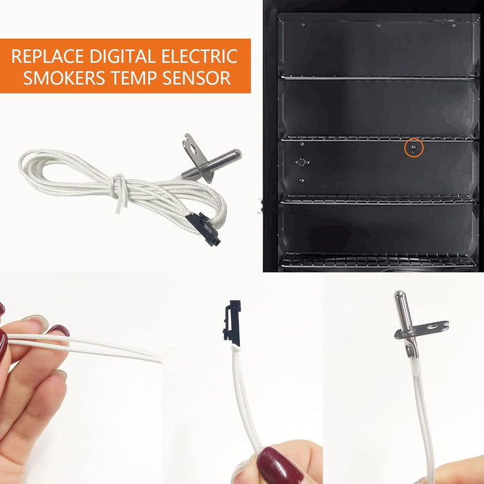 Temperature Probe 9907180092 Temp Sensor for Masterbuilt Electric Smokers