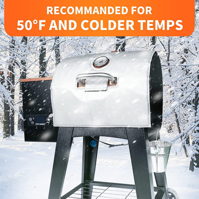 Thermal Insulated Blanket for Pit Boss Lexington/Sportsman/Navigator 550/540/500 Wood Pellet Smoker, PB500NX PB500SP PB550G Blanket Grill Accessory
