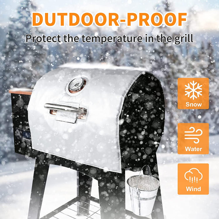 Thermal Insulated Blanket for Pit Boss Lexington/Sportsman/Navigator 550/540/500 Wood Pellet Smoker, PB500NX PB500SP PB550G Blanket Grill Accessory