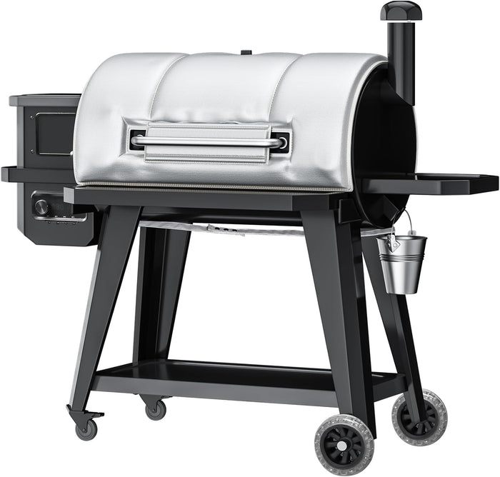 Thermal Insulated Blanket Winter Cover fits Pit Boss Navigator, Pro Series PB1150, Sportman 1100 and Pro Series 1600 Series Pellet Smoker BBQ Grills