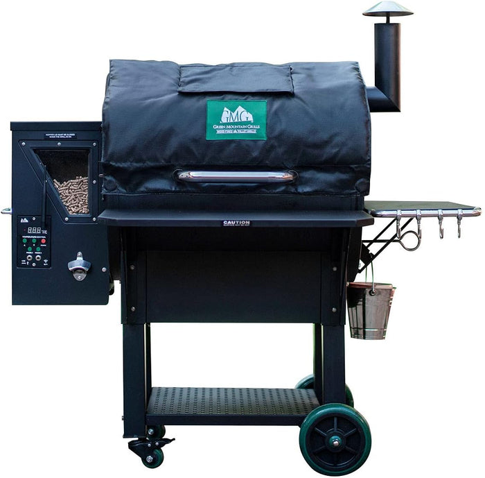 Thermal Insulated Winter Blanket Cover for Green Mountain Grills Jim Bowie Smart Pellet Grills