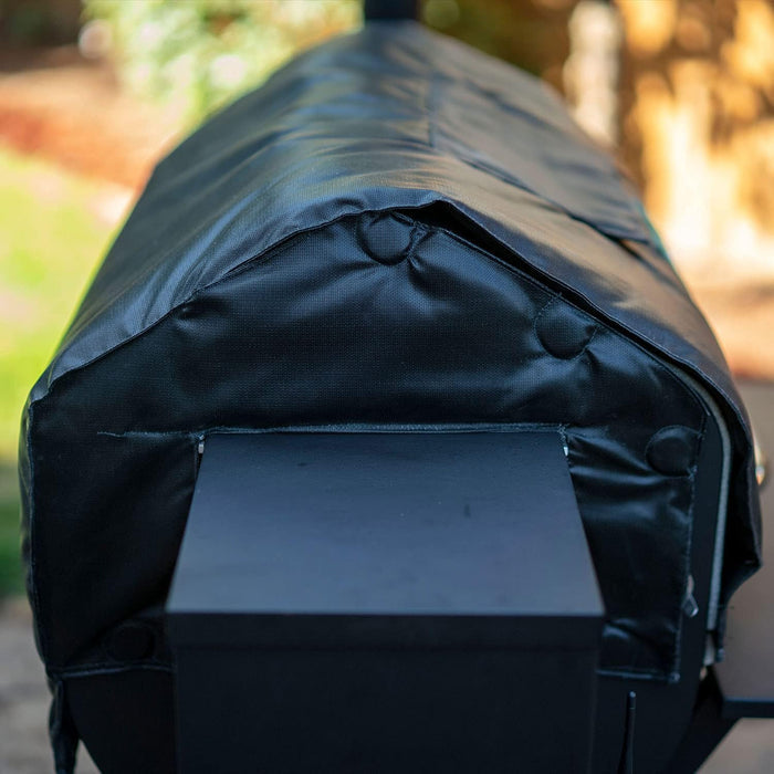 Thermal Insulated Winter Blanket Cover for Green Mountain Grills Jim Bowie Smart Pellet Grills