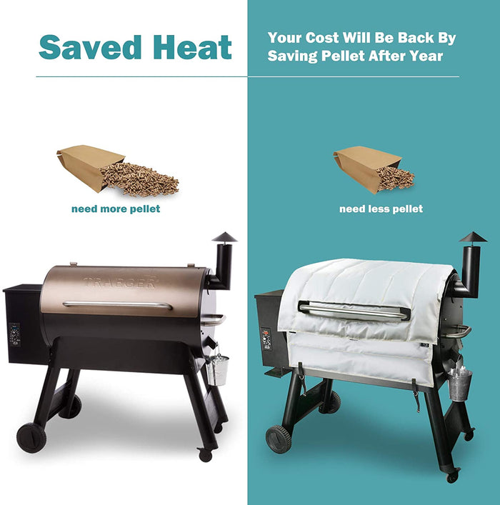 Traeger Thermal Insulation Blanket Cover for Traeger Pro 780 Wood Pellet Grill Smoker