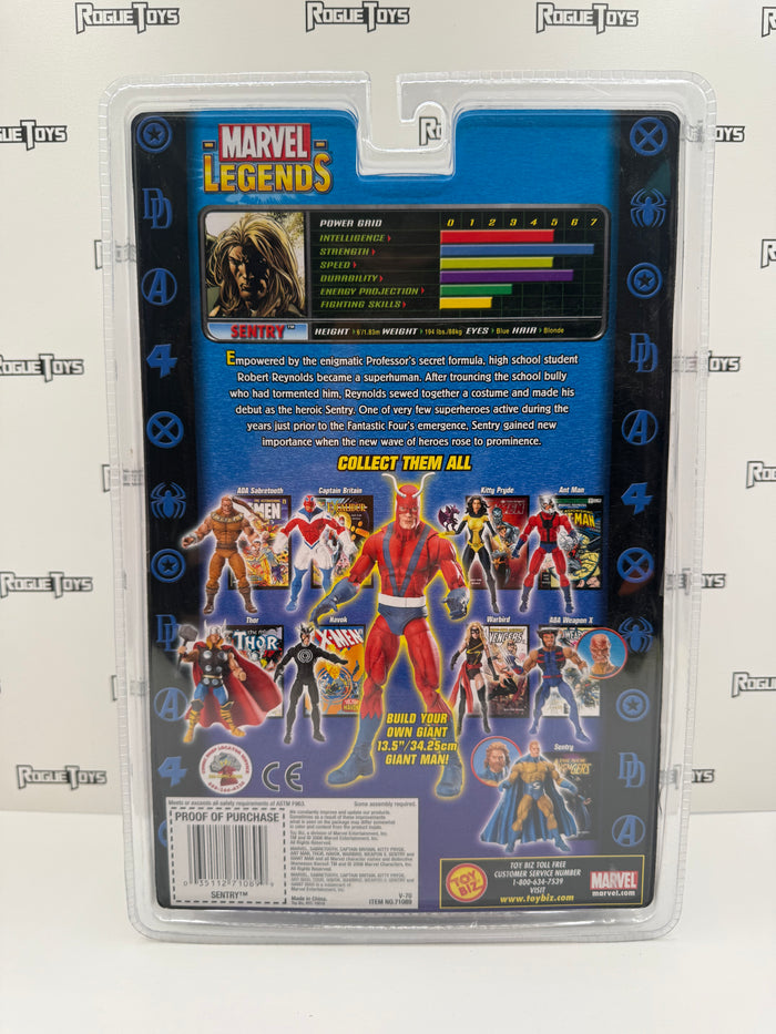 ToyBiz Marvel Legends Giant Man Series Sentry