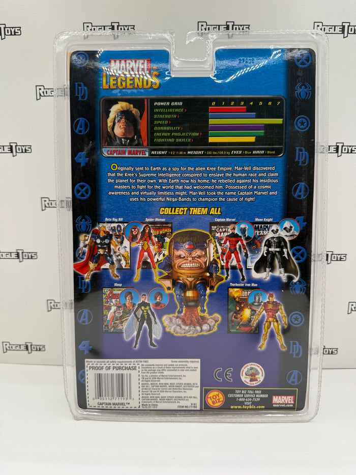 ToyBiz Marvel Legends Modok Series Captain Marvel