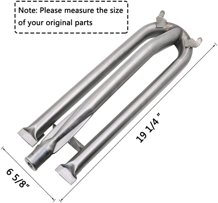 U Shape Grill Burner 3Pcs fits Charmglow 810-8905-S Grills