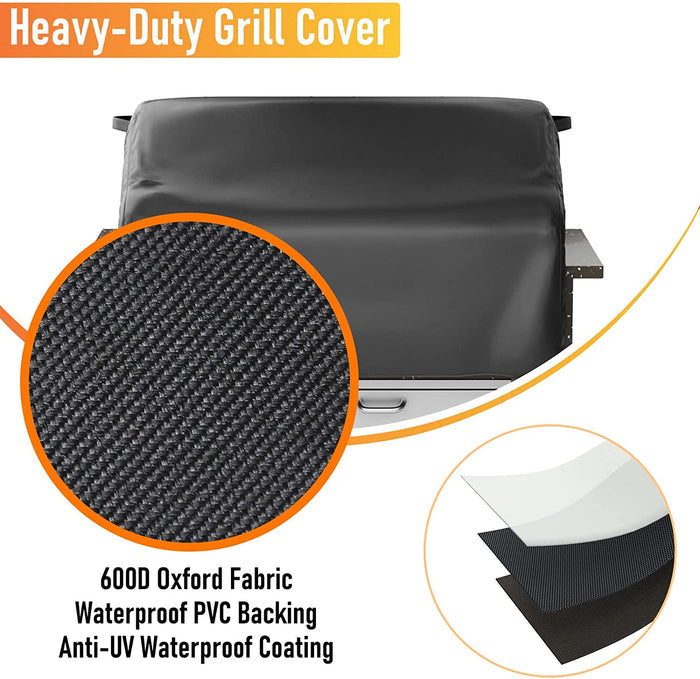 Grill Cover for Wolf 36 inch Built-In Barbecue, Waterproof Grill Cover