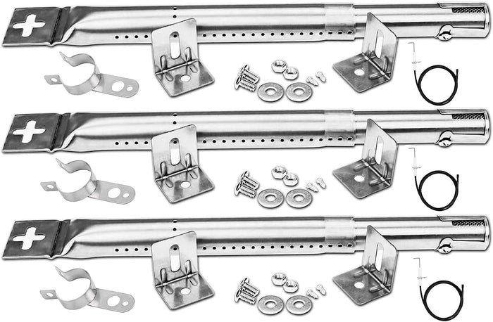 Universal Burner Tubes Kit 12-17.6 Inch for CharBroil G309-1800-W1, G309-1800-W2. 15401