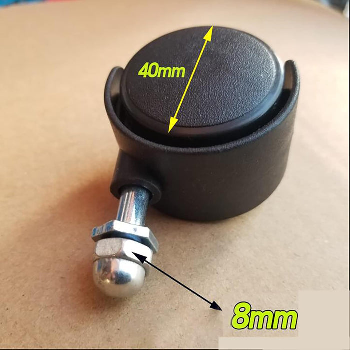 Universal Heater Wheel Caster Wheel 4pcs for Gree, Pioneer, Midea Electrical Oil Heater Accessories