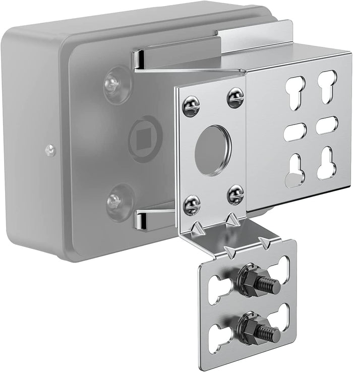 Universal Rotisserie Motor Bracket Set for Barbecue Grills, Solid 304 Stainless Steel for Long Last