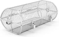 Universal Stainless Steel 15''L Rotisserie Grill French Fries Basket Fits for Any Gas and Kettle Grills