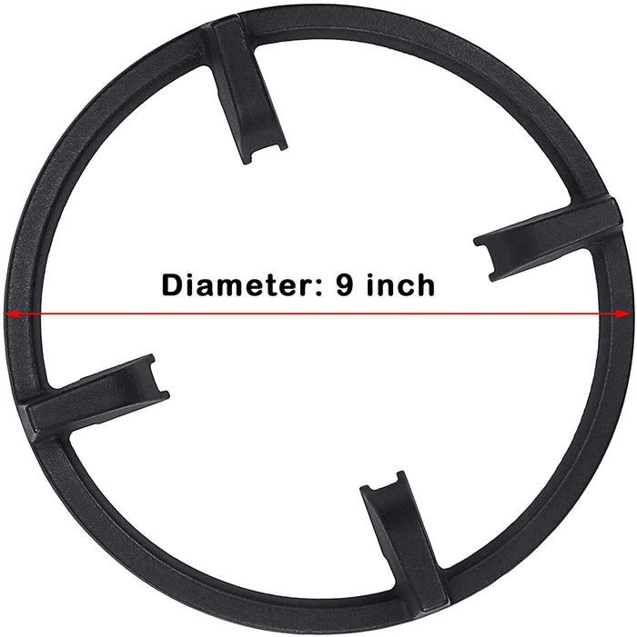 Universal Wok Ring Gas Stove Burner Grate for Whirpool WFG505M0BW WFG320M0BB WFG320M0BW etc