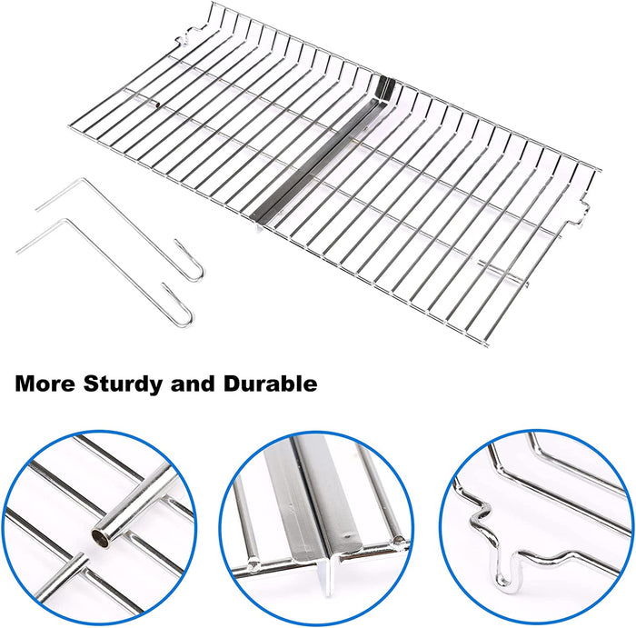 Warming Rack for Char-Griller 5050, 5650, 3001, 2223, 5072, 2823, 3030 Gas & Charcoal Combo Grill