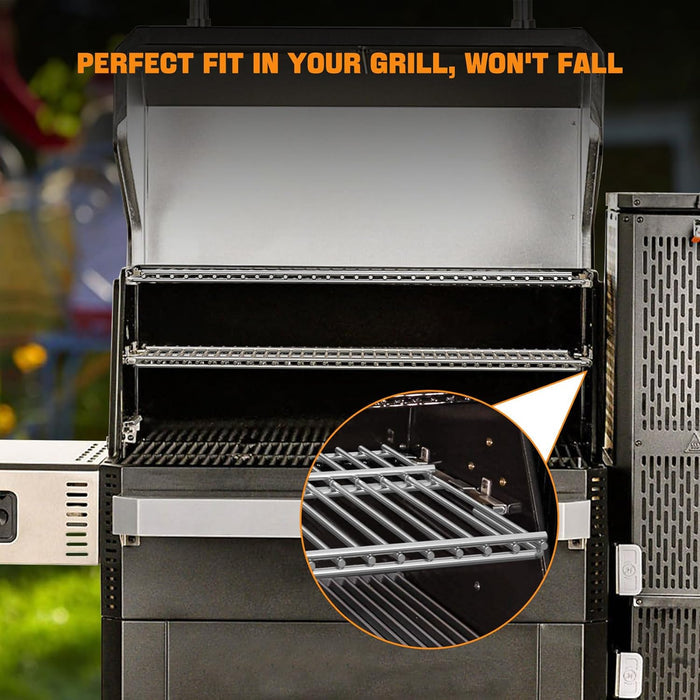 Warming Rack for Masterbuilt Gravity Series 1050 Digital Charcoal Grill and Smoker, Set of 3