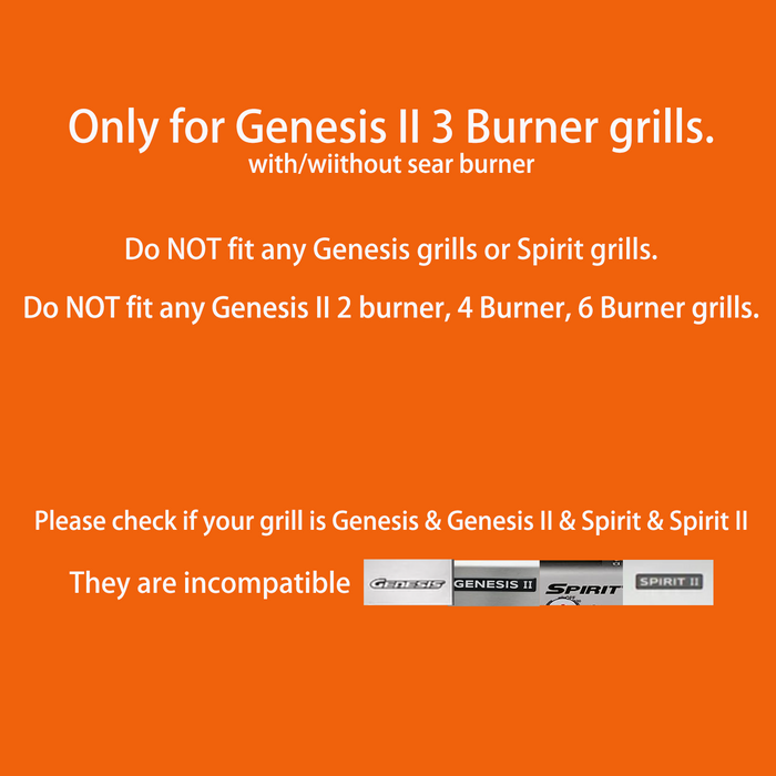 Warming Rack for Weber Genesis II 3 Burner Gas Grills, Weber 66044