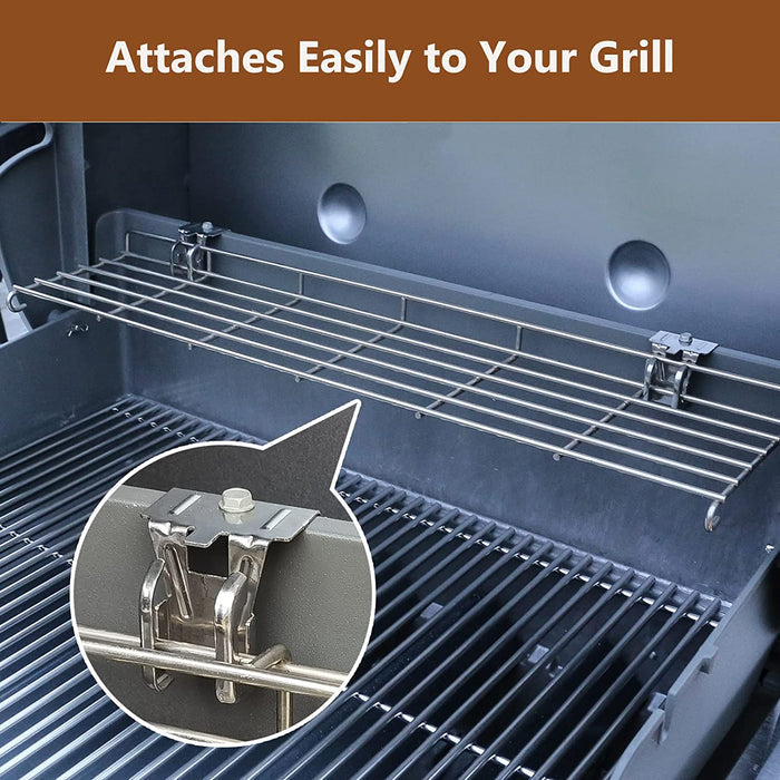 Warming Rack for Weber Genesis II 3 Burner Gas Grills, Weber 66044