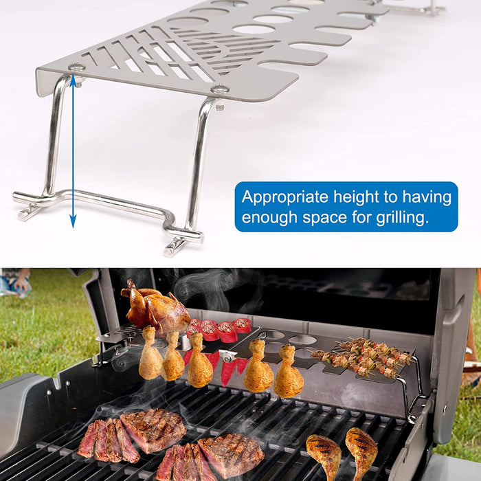 Warming Rack for Weber Spirit II E-210, II S-210, 200 Series 2 Burner BBQ Gas Grills