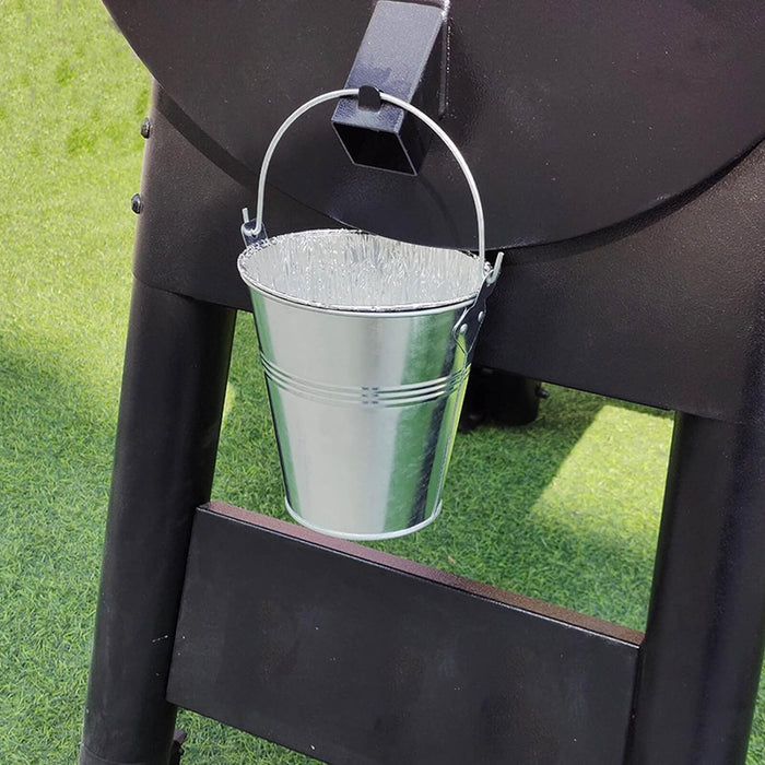 Wood Pellet Grill Traeger Drip Grease Bucket and 15 Pack Disposable Foil Liners Kit