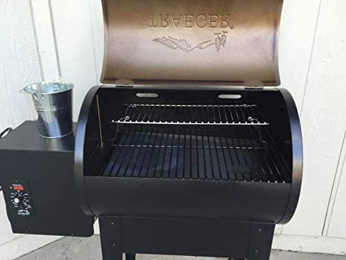 Wood Pellet Grill Traeger Drip Grease Bucket and 15 Pack Disposable Foil Liners Kit