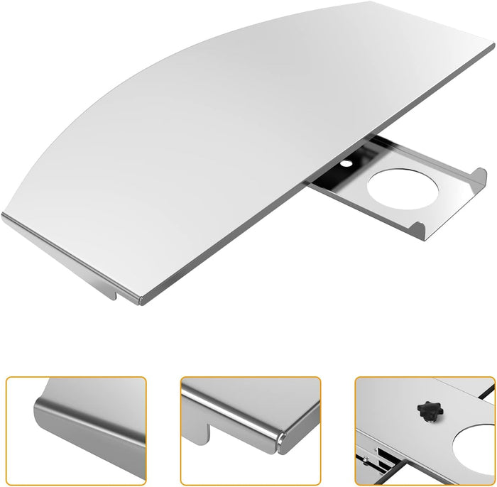 Worktable Shelf for Ooni 12 Pizza Oven, Outdoor Multifunctional Portable Pizza Oven Extender